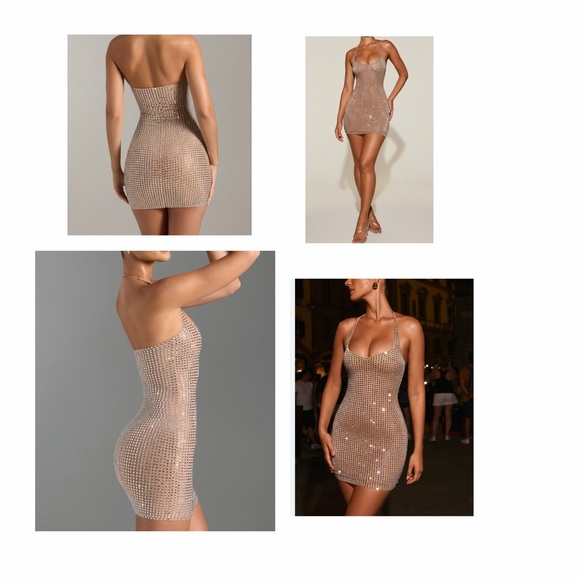 gold mini dress strapless Radiate Strapless Mini Dress – Rabbit Borrows